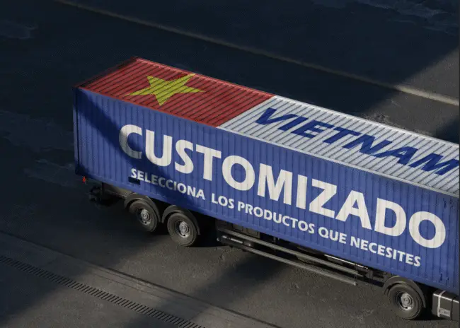 1 Contenedor customizado (VIETNAM)